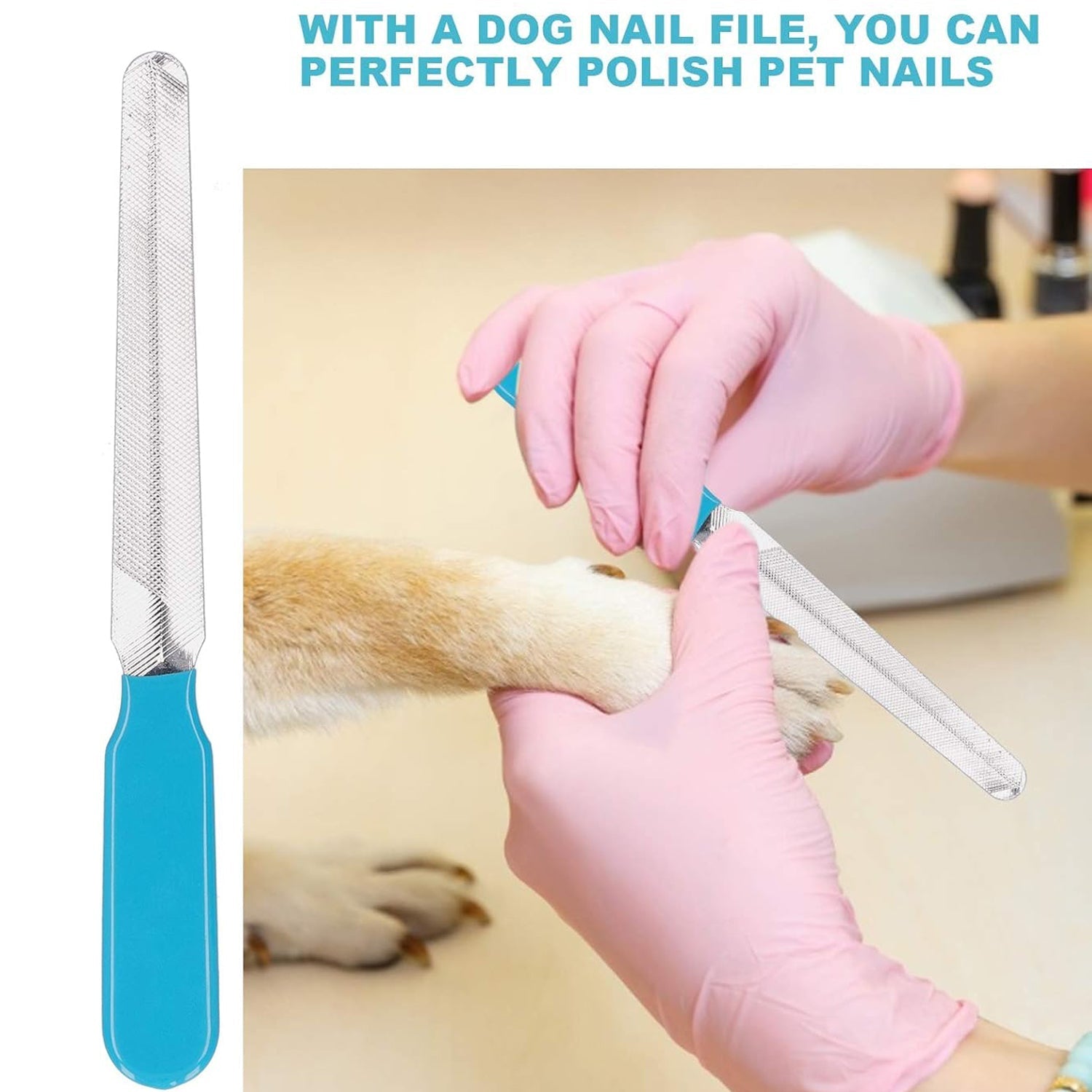 Pet Nail Clipper and Nail File Grooming Kit for Dogs and Cats (Mix Color / 2 Pc) Pet Nail Clipper and Nail File Grooming Kit for Dogs and Cats (Mix Color / 2 Pc)
